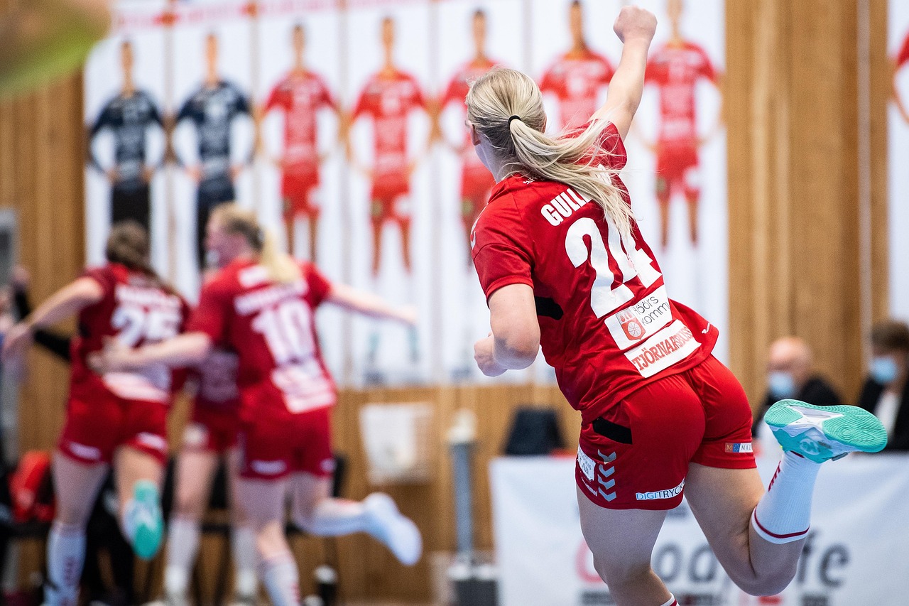Barn på idrottsplan