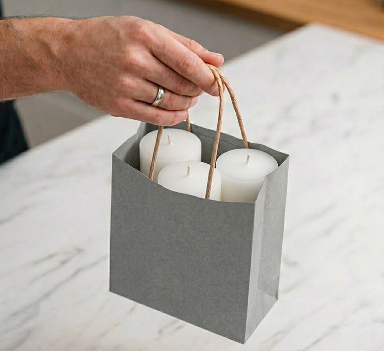 Pinja ljus – tre ljus i presentförpackning