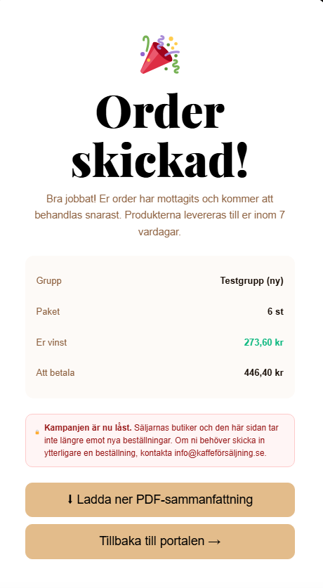 Bekräftelsevy
