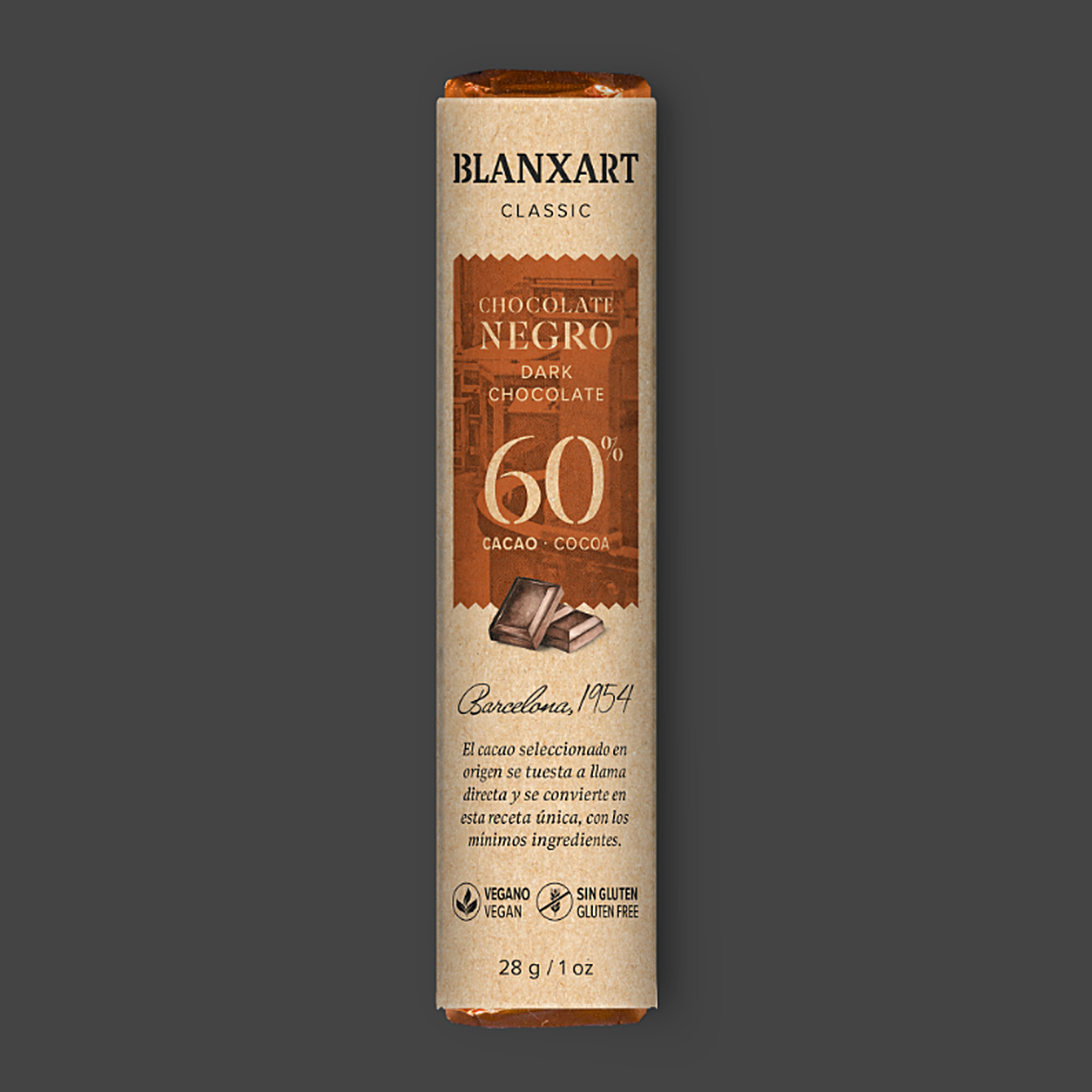 Blanxart Classic Negro 60%