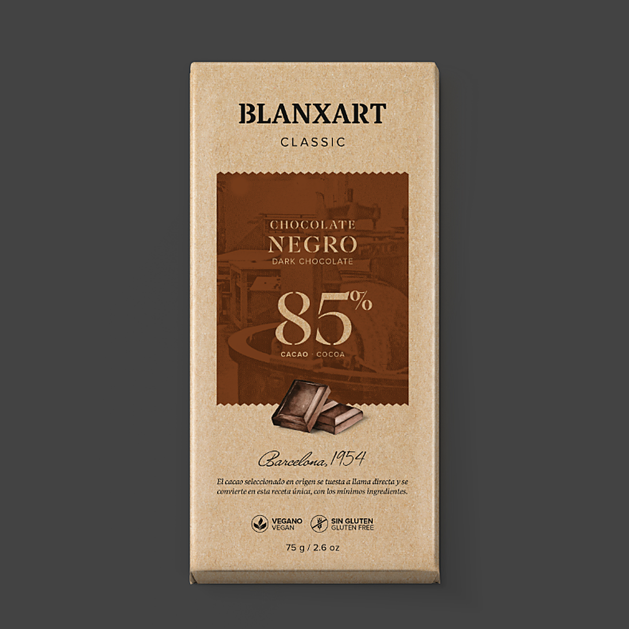 Blanxart Classic Negro 85%