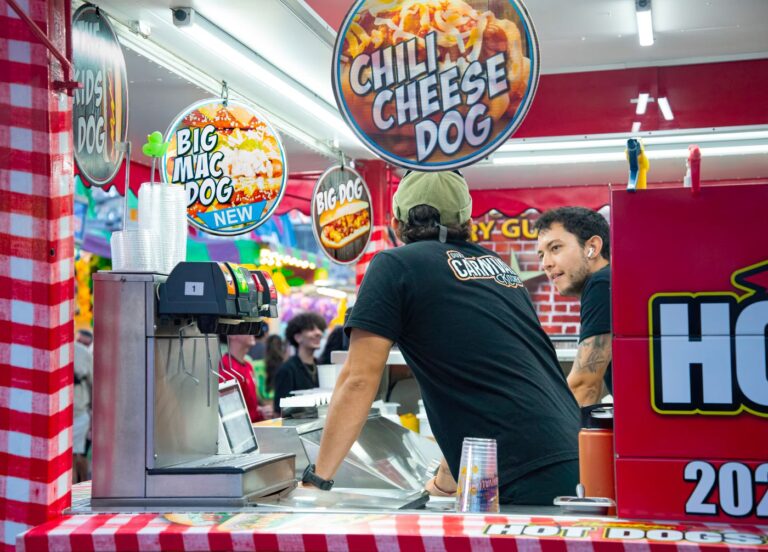 Kiosk på matcherna för föreningen eller laget